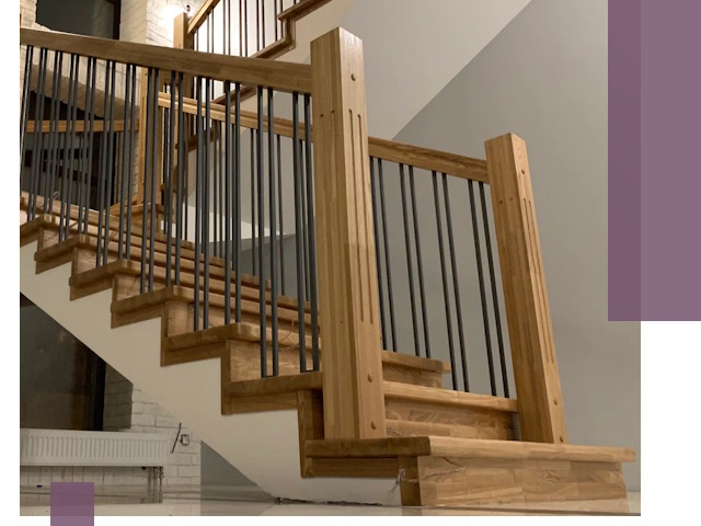 Реставрация деревянных и металлических лестниц в Салавате