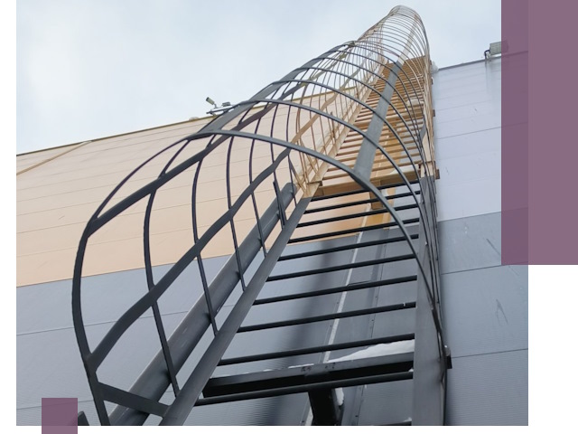 Изготовление и монтаж пожарных лестниц в Салавате профессионально