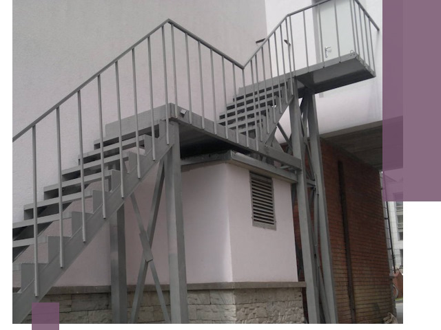 Монтаж пожарных лестниц под ключ в Салавате с гарантией качества