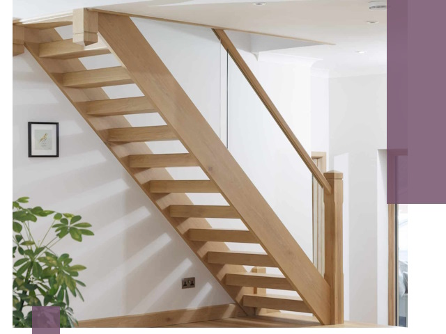 Изготовление деревянных лестниц под ключ в Салавате для дома