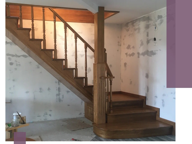 Ремонт деревянных лестниц в Салавате: быстро и качественно