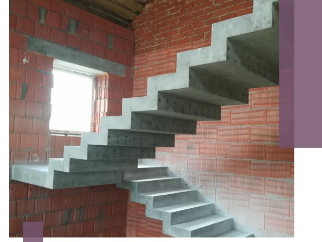 Бетонные лестницы под ключ в Салавате: монтаж, демонтаж, ремонт