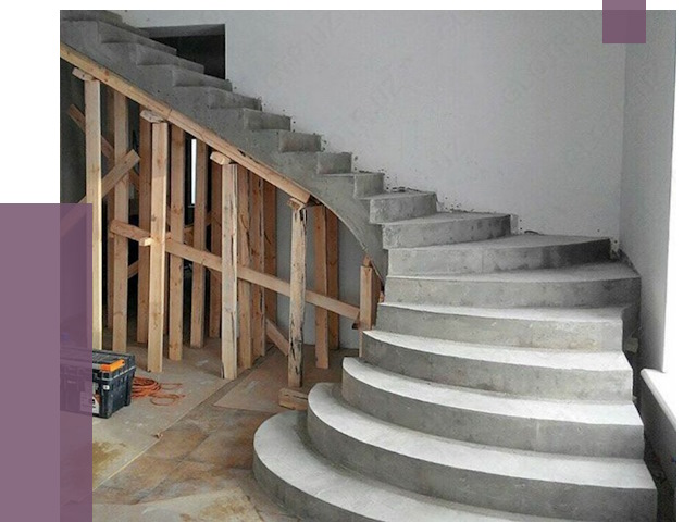 Изготовление бетонных лестниц под ключ в Салавате от 20805 руб. | ПРОЛЁТ-Слв
