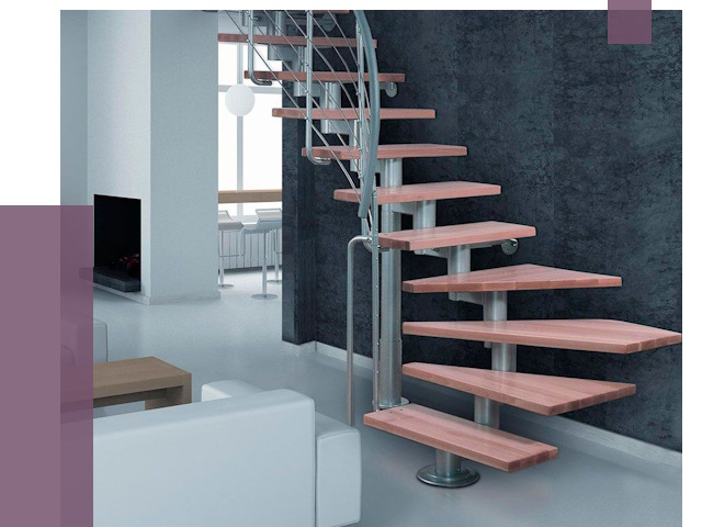 Модульные лестницы в Салавате от 17604 руб. — купить в ПРОЛЁТ-Слв