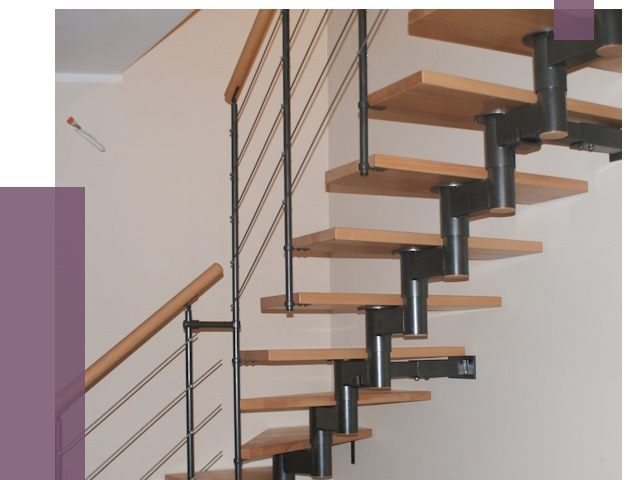 Изготовление модульных лестниц в Салавате от 12003 руб. 