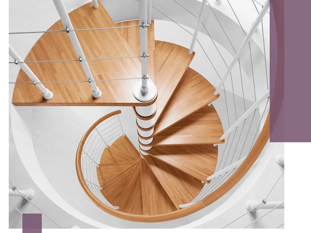 Изготовление винтовых лестниц под ключ в Салавате