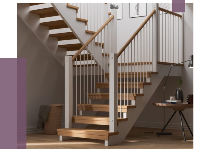 Маршевые лестницы в Салавате от 39742 руб. — монтаж | ПРОЛЁТ-Слв