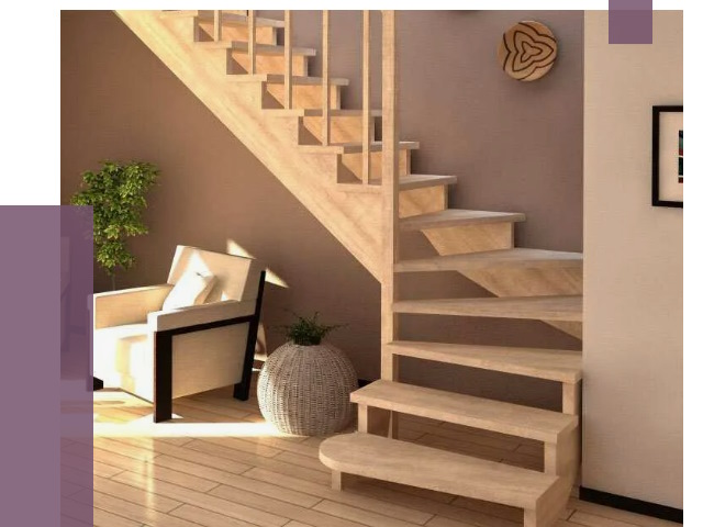 Изготовление Г-образных лестниц в Салавате от 19738 руб. 