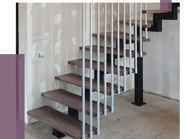 Монтаж лестниц на больцах в Салавате от 8749 руб. — надежно| ПРОЛЁТ-Слв