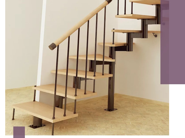 Монтаж лестниц на больцах в Салавате — быстро и надежно