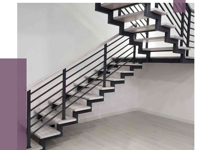 Лестницы на металлокаркасе под ключ в Салавате от 13336 руб. | ПРОЛЁТ-Слв