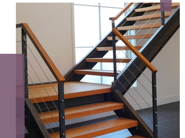 Изготовление лестниц на металлокаркасе в Салавате от 19738 руб. | ПРОЛЁТ-Слв