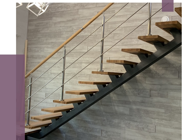 Изготовление лестниц на монокосоуре в Салавате от 79484 руб. 