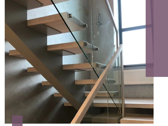 Изготовление лестниц на монокосоуре в Салавате с монтажом и гарантией