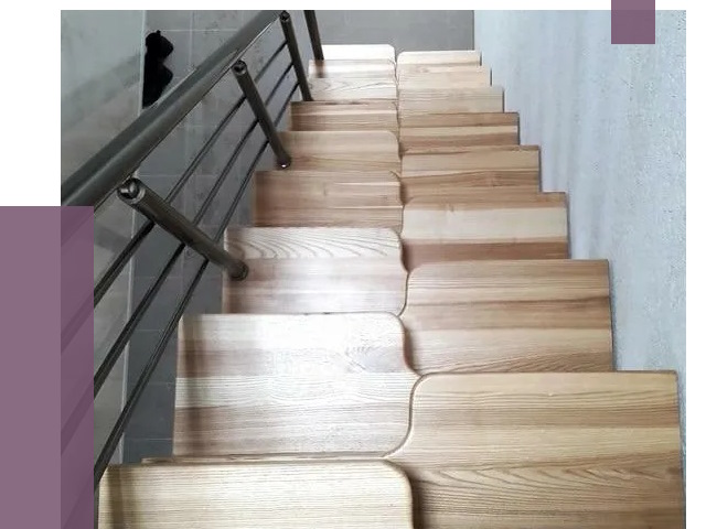 Лестницы гусиный шаг в Салавате от 13603 руб. под ключ | ПРОЛЁТ-Слв