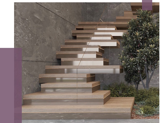 Современные лестницы в Салавате от 14403 руб. | ПРОЛЁТ-Слв