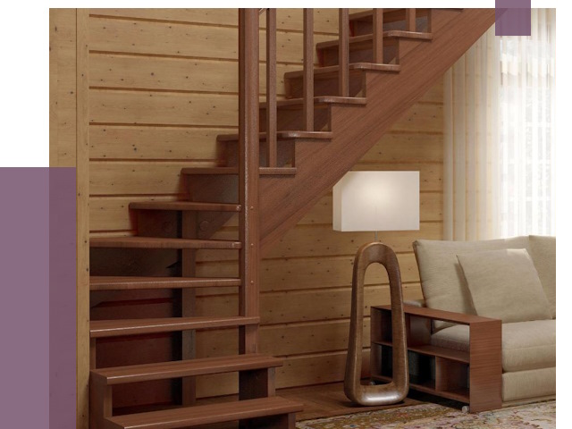 Лестницы эконом класса в Салавате от 19044 руб. бюджетные решения