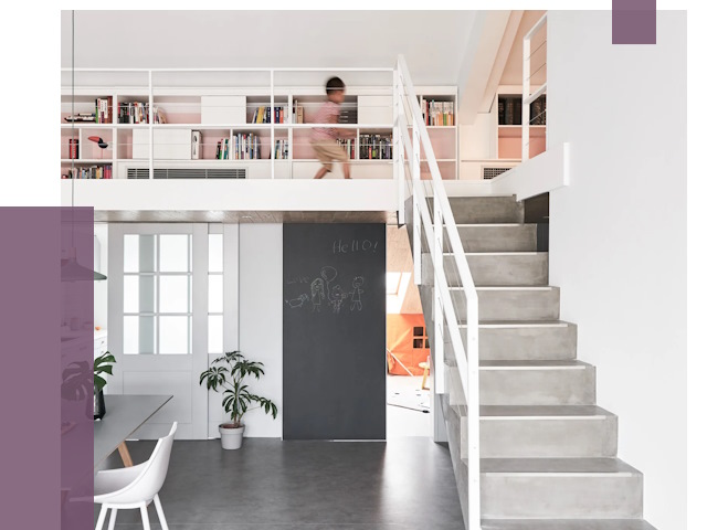 Лестницы для двухуровневой квартиры в Салавате от 184040 руб. | ПРОЛЁТ-Слв