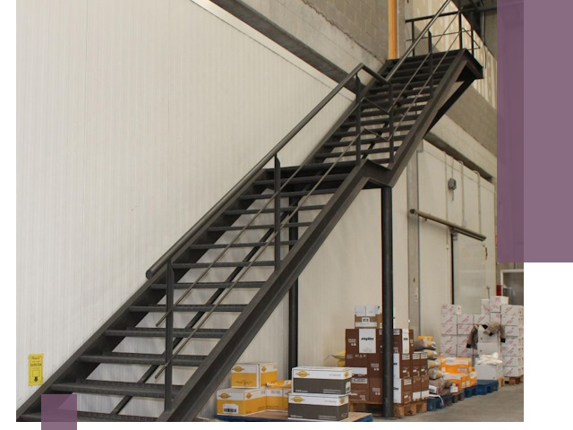 Лестницы для производства в Салавате — изготовление и монтаж