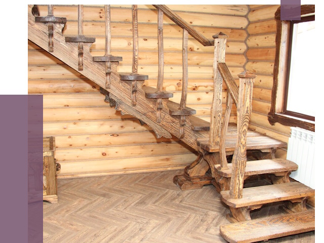 Лестницы в баню в Салавате от 19951 руб. — изготовление | ПРОЛЁТ-Слв