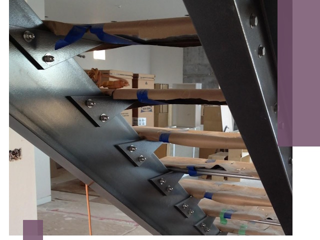 Усиление лестничных конструкций и усиление опор в Салавате