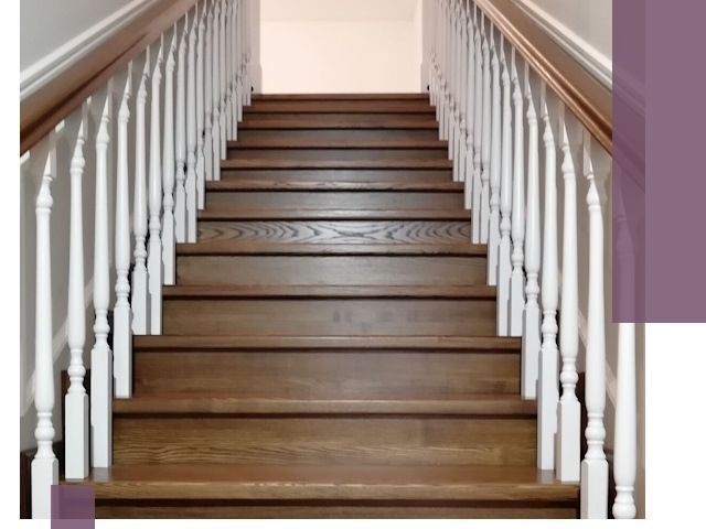 Лестницы из ясеня на заказ в Салавате — изготовление и монтаж