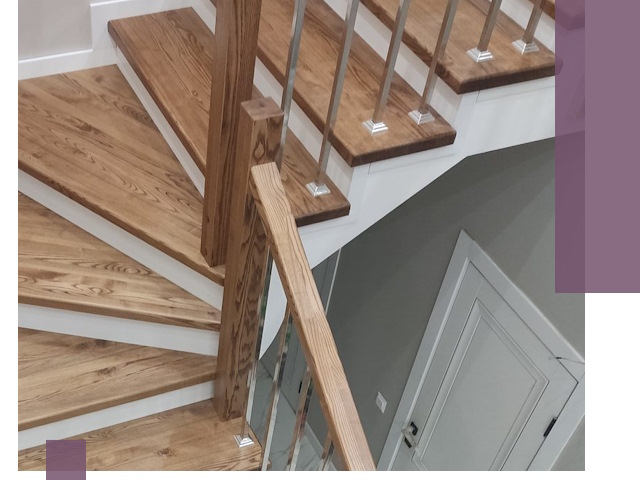 Обшивка металлических лестниц под ключ в Салавате