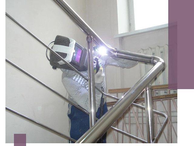 Монтаж перил и ограждений качественно в Салавате