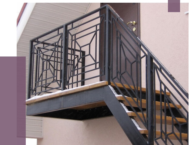 Металлические перила в Салавате от 4481 руб.  | ПРОЛЁТ-Слв