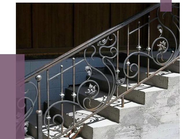 Кованые перила в Салавате от 9069 руб. под ключ — качество от ПРОЛЁТ-Слв