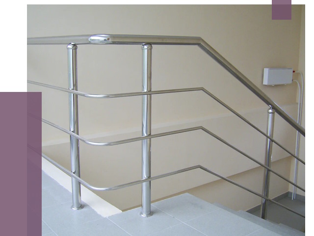 Алюминиевые перила в Салавате от 6615 руб. под ключ | ПРОЛЁТ-Слв