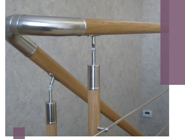 Комбинированные перила на заказ в Салавате — монтаж и производство