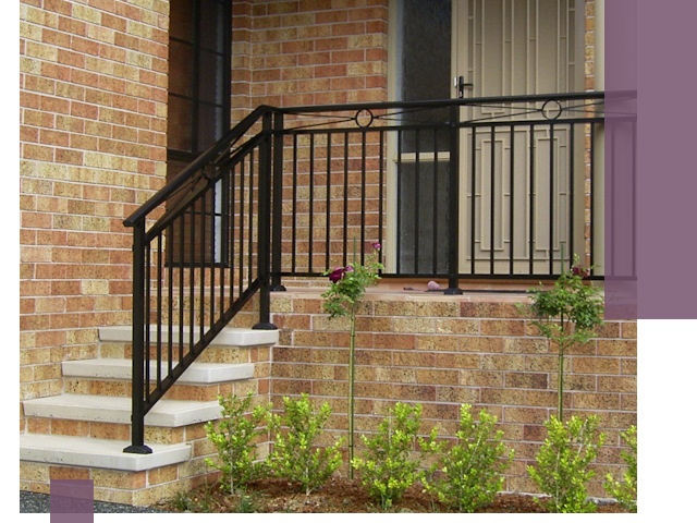 Уличные перила из металла под ключ в Салавате