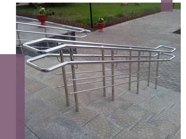 Перила для инвалидов в Салавате от 7916 руб. под ключ | ПРОЛЁТ-Слв