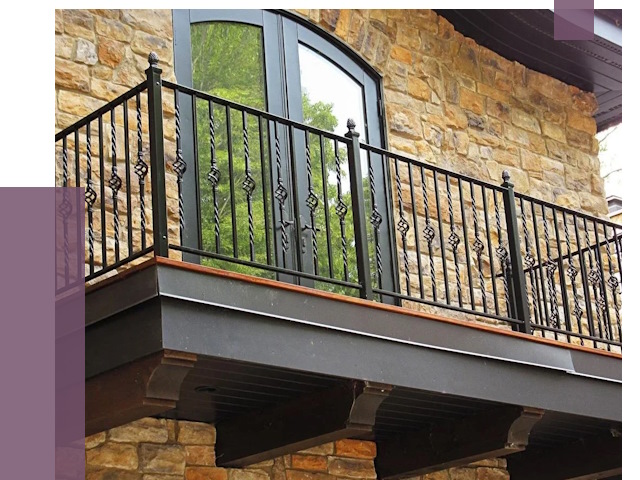 Балконные ограждения в Салавате от 8375 руб. — купить | ПРОЛЁТ-Слв