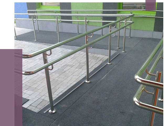 Ограждения пандусов в Салавате от 4534 руб. монтаж | ПРОЛЁТ-Слв