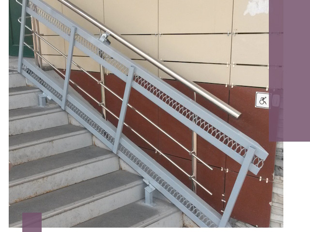 Изготовление откидных пандусов под ключ в Салавате