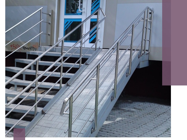 Пандус на крыльцо под ключ в Салавате: монтаж и изготовление