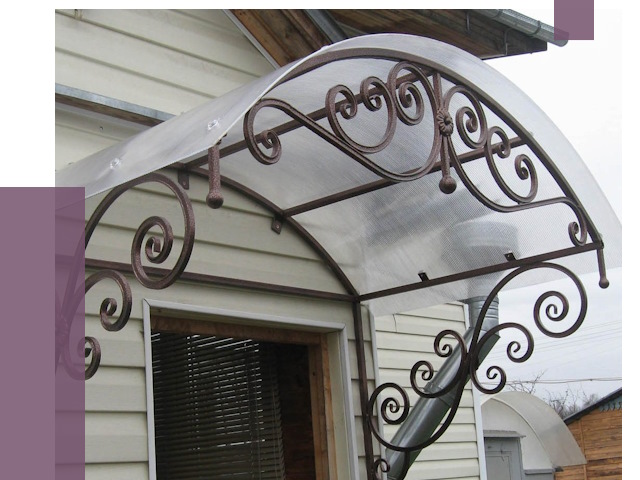 Изготовление козырьков в Салавате от 7682 руб. — заказать | ПРОЛЁТ-Слв