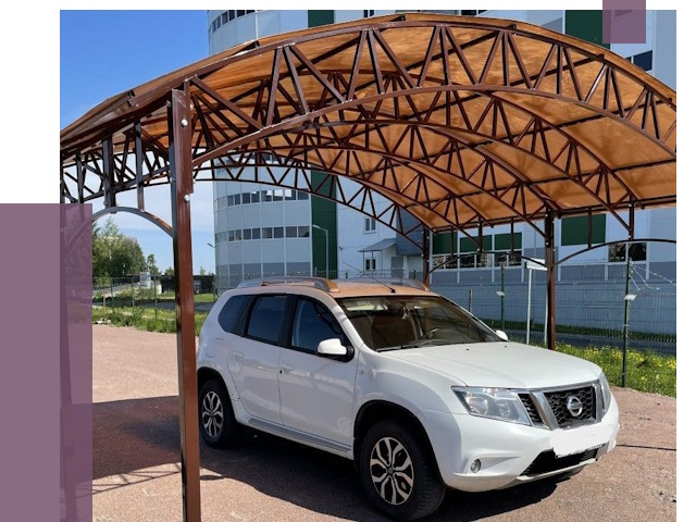 Недорогие навесы в Салавате от 44810 руб. | ПРОЛЁТ-Слв