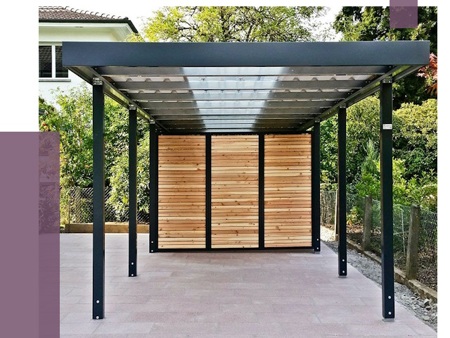 Отдельно стоящие навесы во дворе в Салавате от 83752 руб. | ПРОЛЁТ-Слв