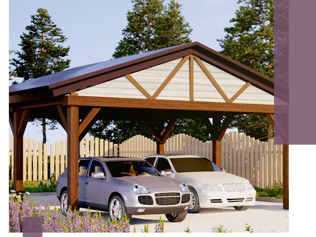 Навесы для автомобиля в Салавате — изготовление и монтаж