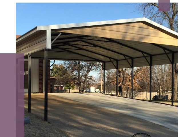 Двускатные навесы в Салавате от 8375 руб.  | ПРОЛЁТ-Слв