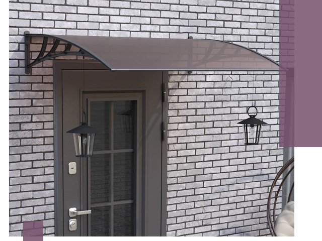 Недорогие козырьки и навесы под ключ в Салавате