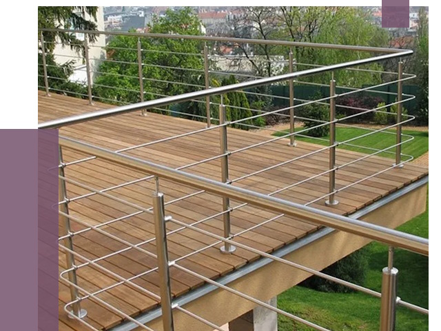 Алюминиевые парапеты в Салавате под ключ от 8108 руб. 