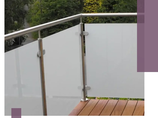 Алюминиевые парапеты для балконов и террас в Салавате