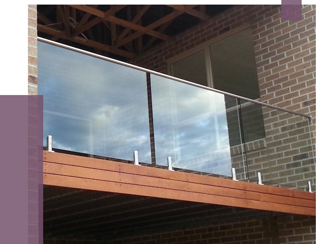 Стеклянные парапеты на крыше и террасе в Салавате от 12003 руб. | ПРОЛЁТ-Слв