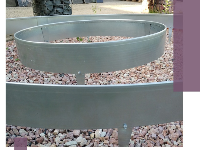 Нержавеющие бордюры под ключ в Салавате — изготовление и монтаж