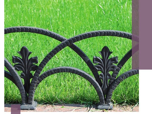 Декоративные металлические бордюры под ключ в Салавате