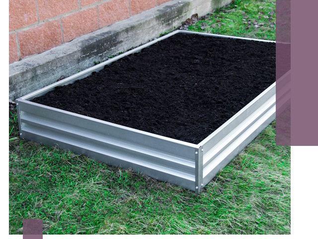 Металлические бордюры для грядок в Салавате: прочность и аккуратность